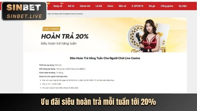 Hoàn trả cược thể thao xo68
